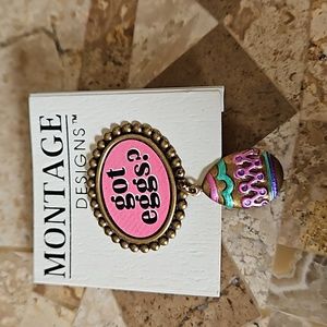 Montage Designs Got Eggs? Pin Enamel Easter